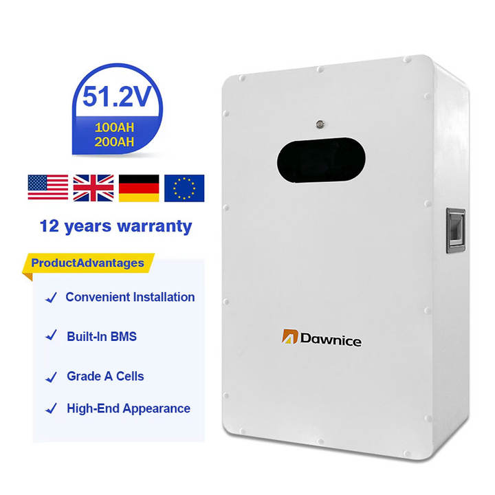 DDP shipping power wall lifepo4 battery 48v lithium battery 5kwh 10kwh 15kwh for home ODM Manufacturing Direct
