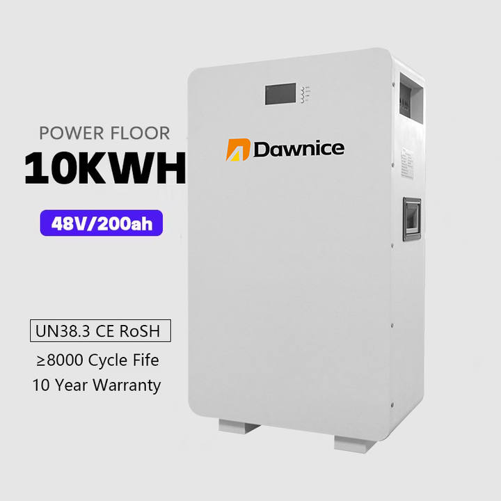 Dawnice 102Ah 206Ah Battery Pack LiFePO4 5Kwh 10Kw 15kWh  Power Wall For hybrid Solar System