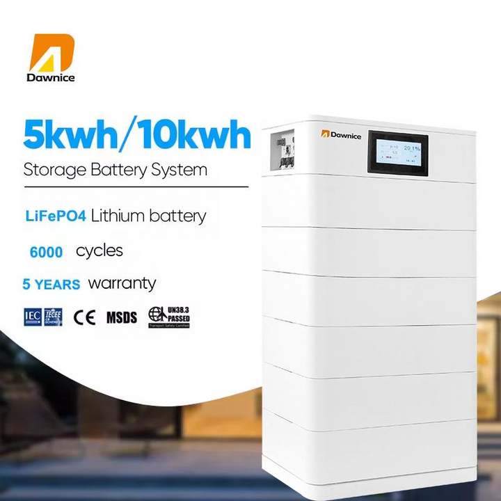Dawnice 10kwh 20 kwh Energy Storage System Stacked Battery Li Ion Battery Pack 48V 200Ah Lithium Ion Batteries Wholesale Manufacturer
