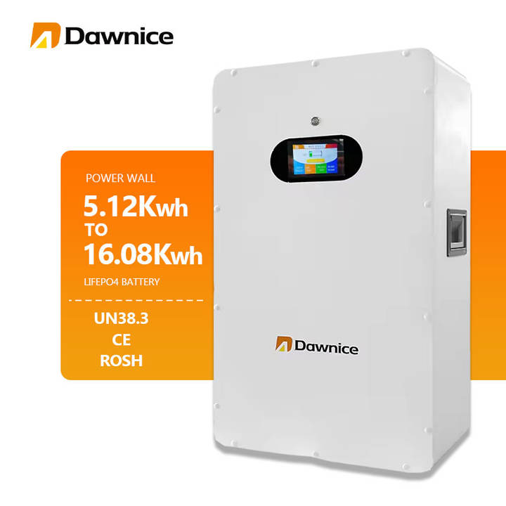 Dawnice 10kwh ultra thin power wall solar battery 200ah li power wall battery 110 solis power wall battery Bulk Manufacturing