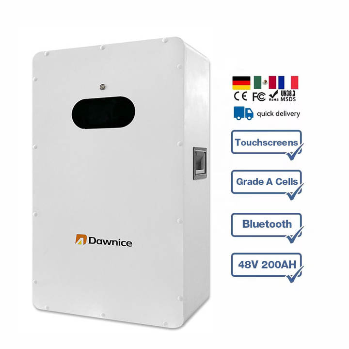 Dawnice 200AH 51.2V with High performance BMS Powerwall Battery Life lfp Lithium Battery