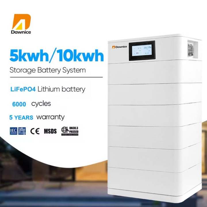 Dawnice 20Kwh 40kwh 50kw Solar Battery Storage Units All In One Energy Storage System 48V Stacked Lifepo4 Battery Factory Pricing