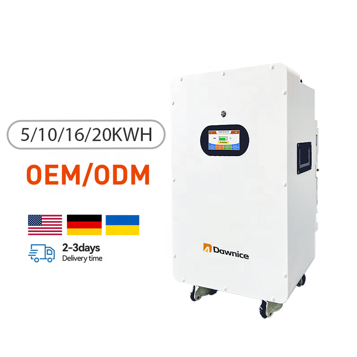 Dawnice 400ah lithium solar battery 20kwh energy storage system Factory lifepo4 lithium ion battery 48V LiFePO4 Battery Discount Wholesale Production