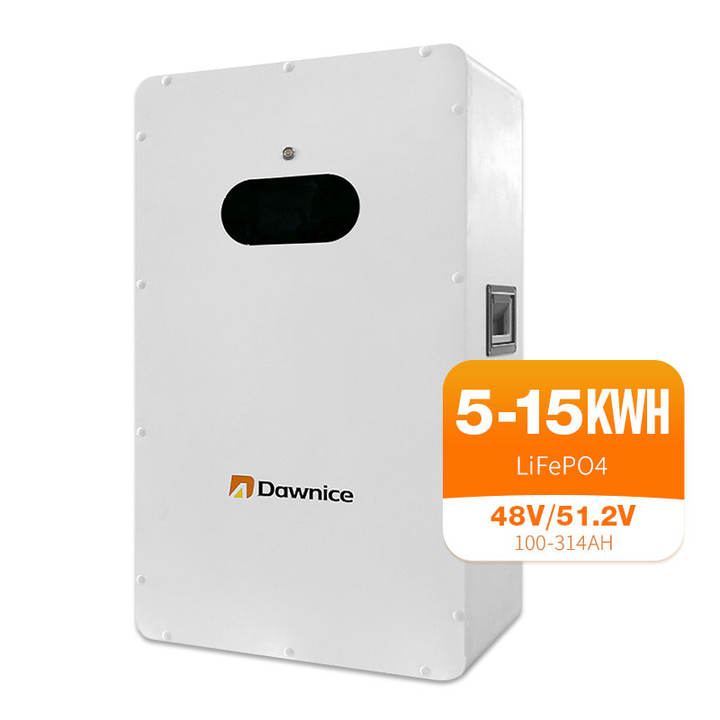 Dawnice 48V 100Ah 15Kw 10Kw 200Ah Pack Lfp Lifepo4 Power Wall Lithium Ion Batteries For Solar Power