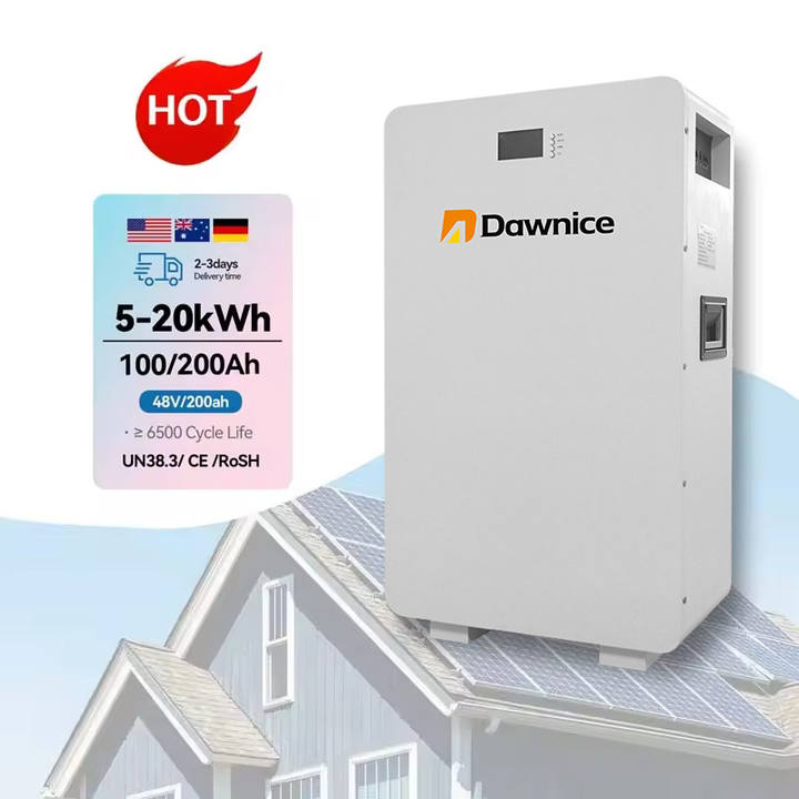 Dawnice 48V 100ah 200ah 5kwh 10kwh sodium ion sodium-ion lithium battery sodium-ion-battery batterie de power wall for ESS Export Factory Supplier