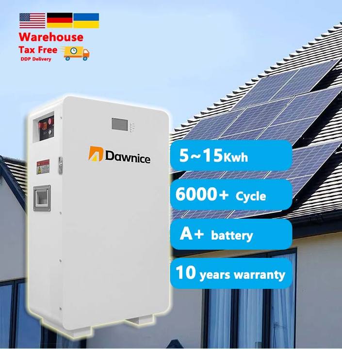 Dawnice 48V 280Ah Solar Lithium Battery Pack 5kwh 10Kwh 15kwh Solar Energy System 51.2V 314Ah LiFePO4 Energy Storage Battery B2B Factory Pricing Supplier