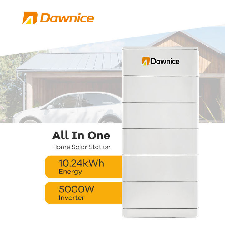 Dawnice 48V stackable 10Kwh LiFePo4 Residential Solar energy Storage System 200Ah Lithium ion Batteries Wholesale Supplier