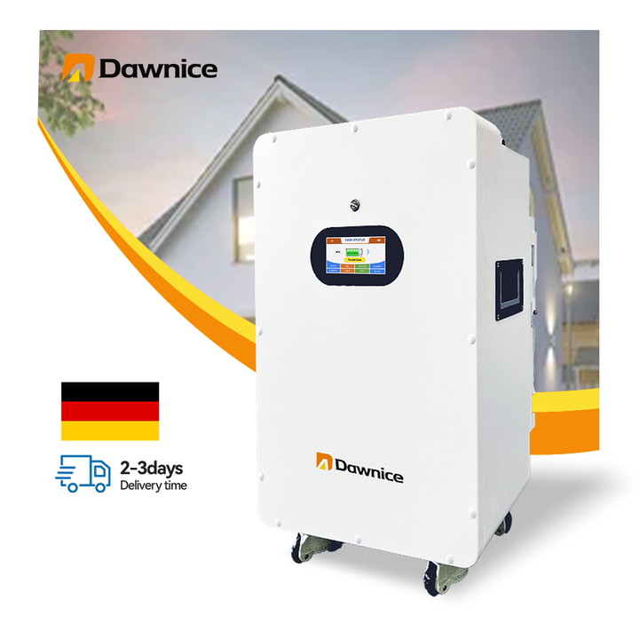 Dawnice 48v 200ah 280ah Lifepo4 Lithium Battery 51.2V 14Kwh Solar Battery for Energy Storage System Eu Stock China Industrial Supplier Chain