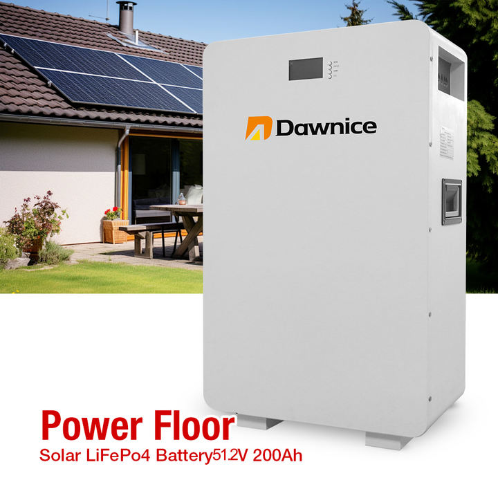 Dawnice 48v 5kwh 10kwh 15kwh solar batteries power wall energy storage battery pack 51.2v home lifepo4 lithium ion battery