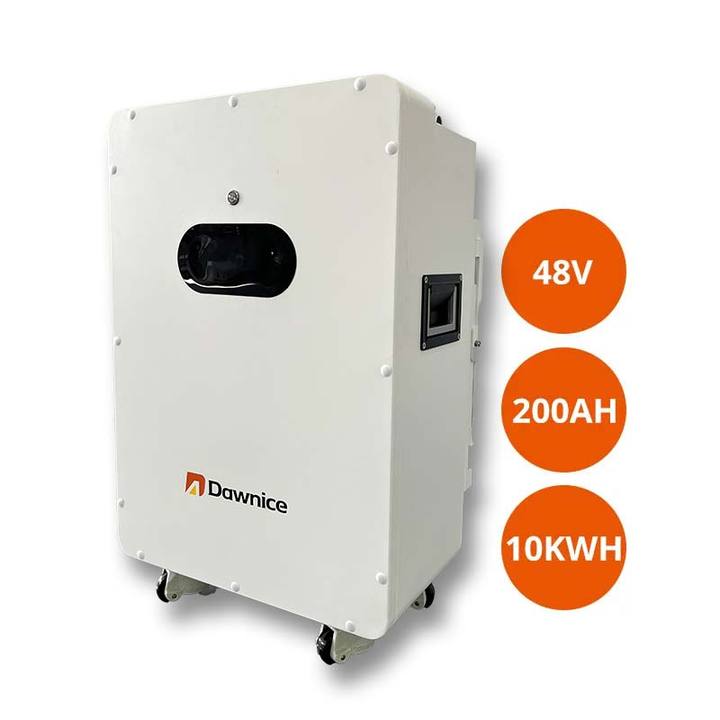 Dawnice 51.2V 280Ah Solar Lithium Battery Pack 5kwh 10Kwh 15kwh Solar Energy System 48V 280Ah LiFePO4 Energy Storage Battery