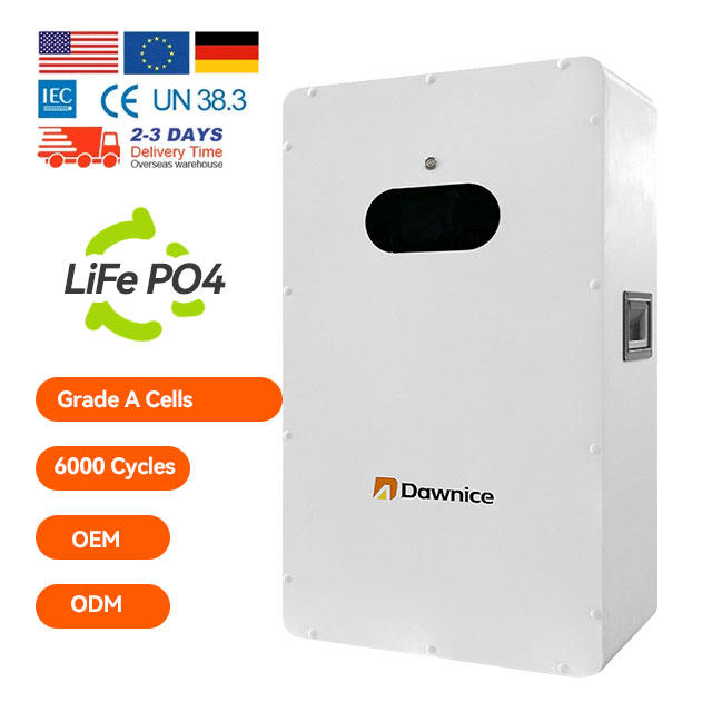 Dawnice 51.2v 100ah 200ah 5kwh 10kwh 16kwh Lifepo4 Battery Pack Wall Mounted Solar Lithium Home Battery Bulk Pricing