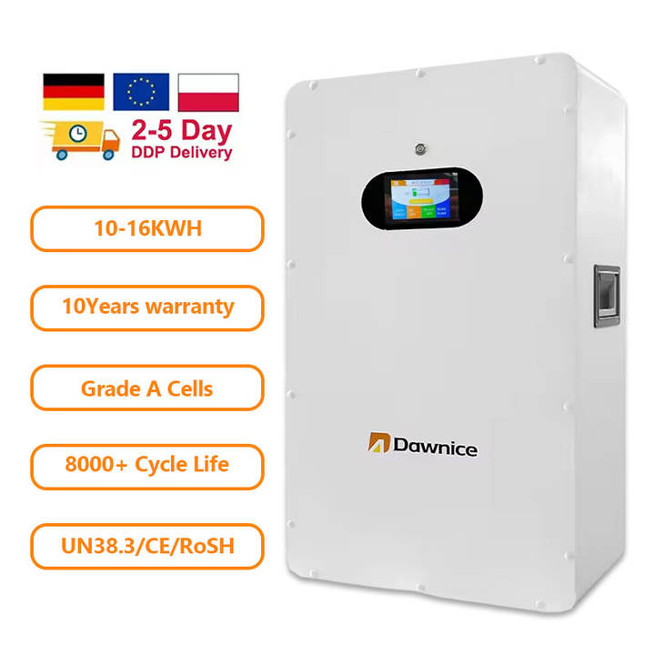 Dawnice 5kva lithium battery 51.2v 48v lithium battery power wall mounted lithium batteries Discounted Bulk Pricing