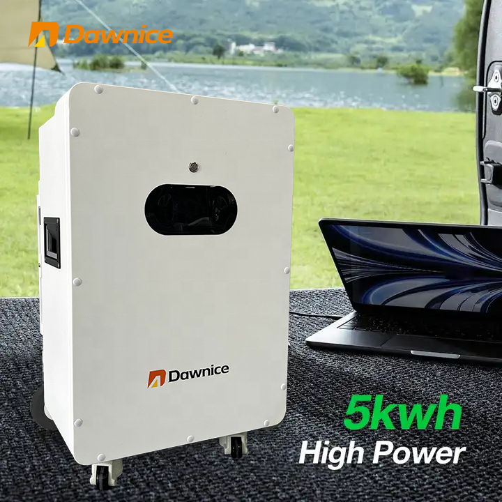 Dawnice 5kw 10kw 15kw battery 24v 48v solar energy 50ah 100ah 200ah 400ah lithium wall battery lifepo4 pack 24 volt power wall Manufacturing and Export Efficiency