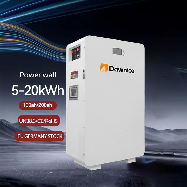 Dawnice 5kw 10kw 16kw 48V 51.2v 100Ah  200Ah home energy storage  Battery Power Wall-Mounted Lithium Ion Battery Industrial Supplier