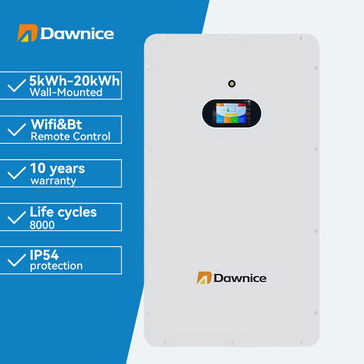 Dawnice AF Stock High Quality Battery Lithium 51.2V 100Ah 300Ah 5Kwh 10kwh 16Kwh Powerwall Lifepo4 Battery Home Energy Storage Industrial Wholesale Custom Solutions