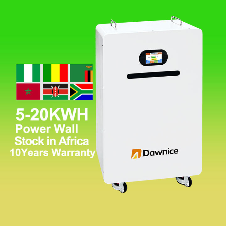 Dawnice African 48v 200AH 100AH with High performance BMS Powerwall Battery LifePo4 for Solar Energy System