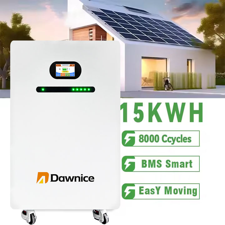 Dawnice African Warehouse 15kwh 10kwh 20kwh Power Wall Lifepo4 Battery 48v 100ah 200ah 300ah with BMS for Home Ess Manufacturing Services Chain