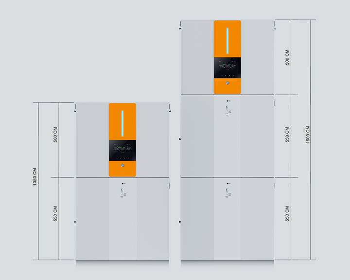 Dawnice All In One 6Kw 10Kw Solar Inverter With 20Kwh 10Kwh 48V Energy Storage Lithium Ion Battery Scalable Module Solar System