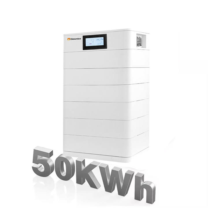 Dawnice All In One Stacked Lifepo4 Battery Solar Energy Storage Power System Home 48v 51.2v 50kwh Stacked Lifepo4 Battery Factory Authorized Wholesale