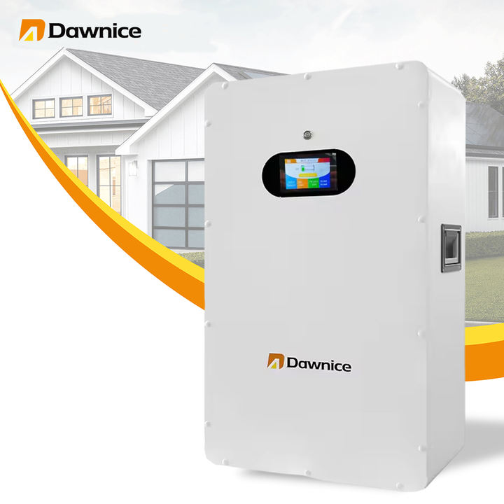 Dawnice Best Selling Lifepo4 Power Wall Mount 100Ah 200Ah 300Ah 5Kwh 10Kwh 16Kwh 51.2V Lithium Ion Battery For Solar System Production Wholesale Operations