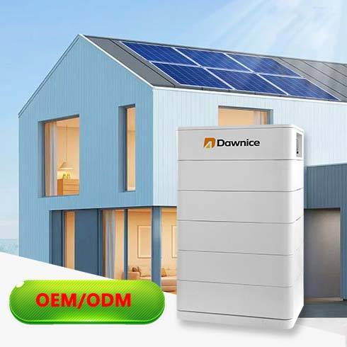 Dawnice Customized Hot Sale 48V 200Ah Lithium Iron Phosphate Battery Pack Stacked Household Energy Storage Battery Industrial Supplier Supply