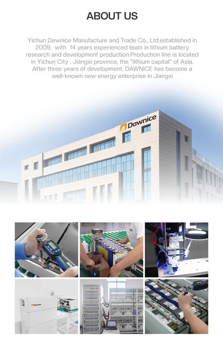 Dawnice Customized Ten Years Warranty Stackable Lithium Battery 5kWh 48V With CE Certificate For Home Use Mass Production Wholesale