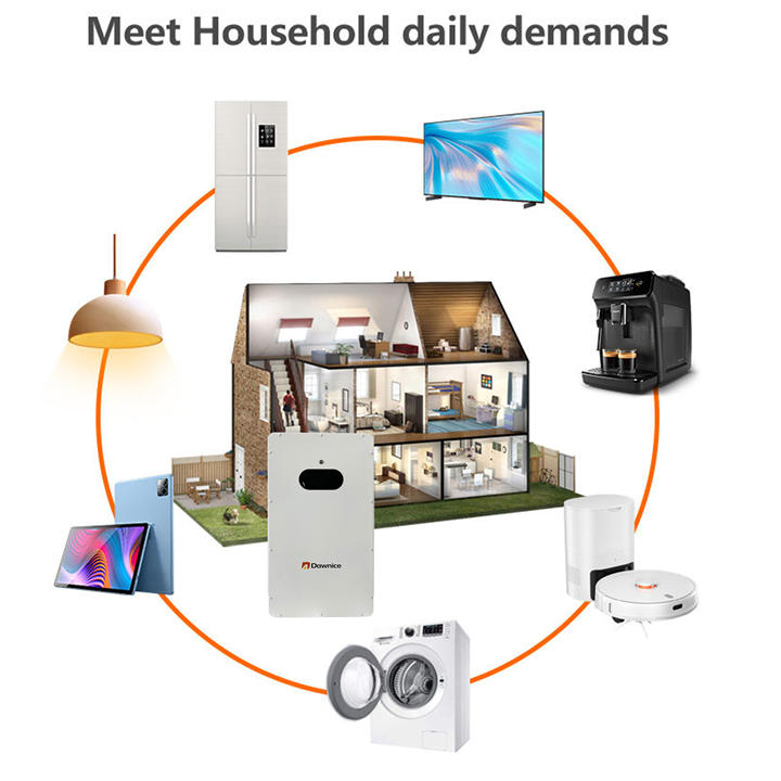 Dawnice Deep Cycle Lifepo4 5kwh 10kwh 15kwh 51.2V 100Ah 150Ah 200Ah 250Ah 300Ah Lihtium Battery for solar System Production Wholesale