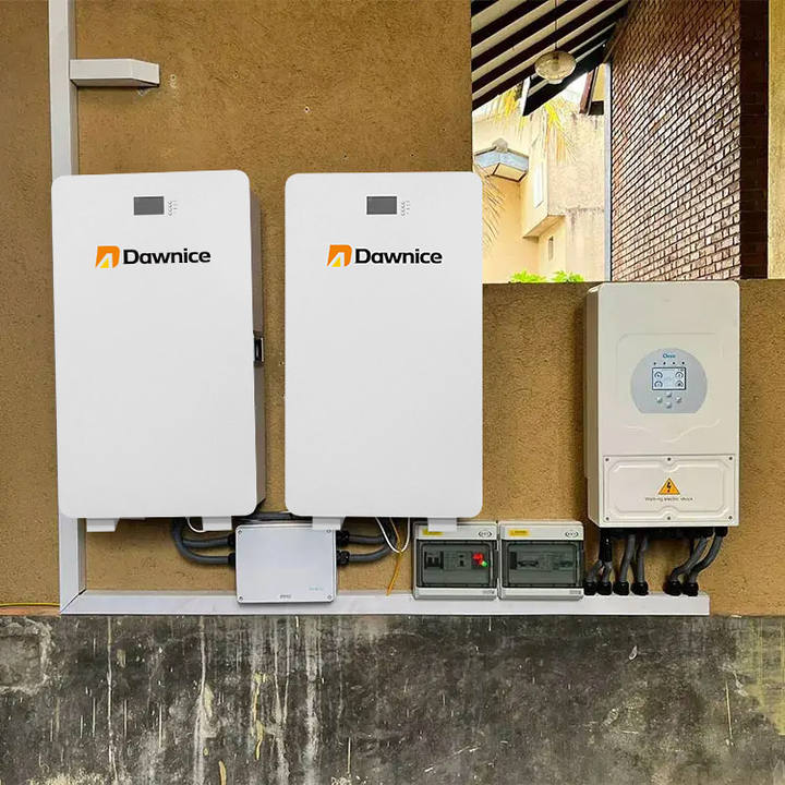 Dawnice Deep Cycle life 100ah 200ah 300ah 48v 51.2v 5kwh 10kwh 15kwh Solar Energy Storage Lithium Wall Mounted LiFePO4 Battery