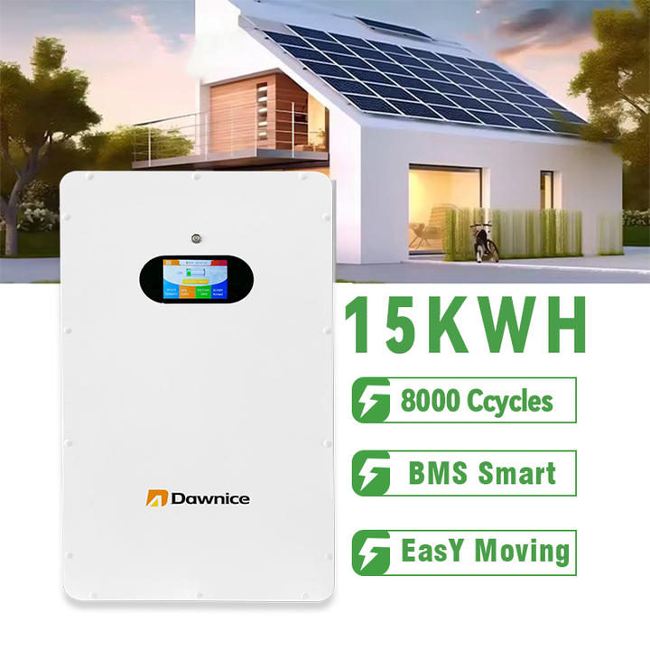 Dawnice EU Stock LiFePo4 Battery EMS 10kw 15kw 16KW 48V 51.2v 100Ah 200Ah 314ah Home Power Wall-Mounted Lithium Ion Battery Overseas Manufacturing Manufacturer