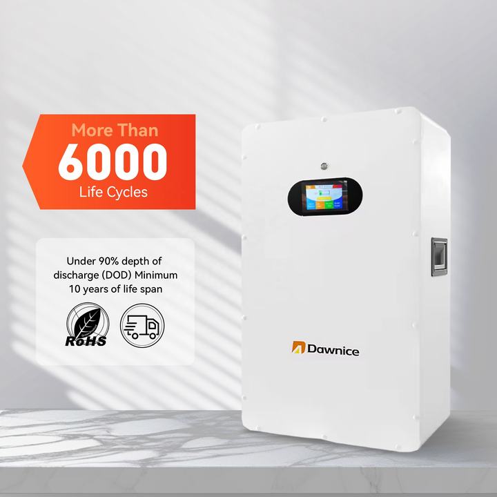 Dawnice Energy Grade 48V 100ah/200ah Lithium Ion Battery Can Wall-Mounted 48v Lifepo4 Battery Direct China Factory Supplier Mass Market Wholesale