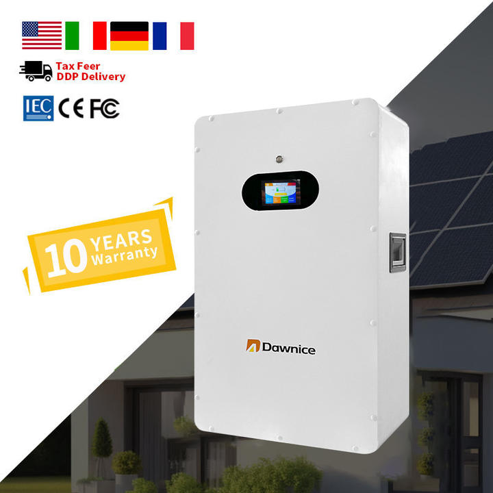 Dawnice Energy Lithium Lifepo4 Powerwall Home Battery 48v 51.2v 100ah 200ah 5kwh 10kwh 15kwh Solar System Wall Mounted Battery Bulk Manufacturing Processing