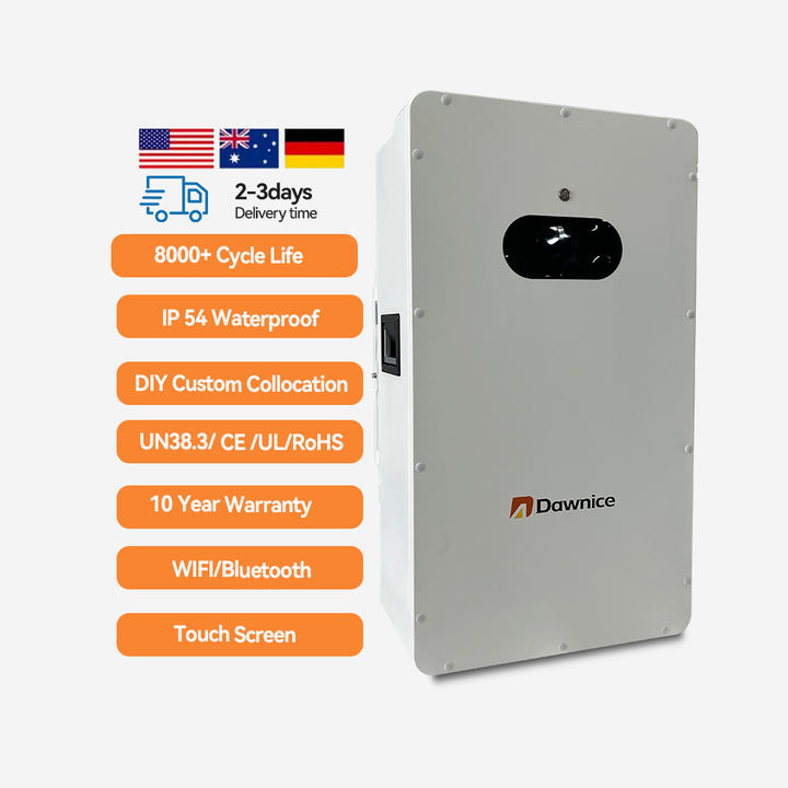 Dawnice Energy Powerwall 5kw 10kw 48v 5kwh 10kw Lithium Lifepo4 Battery Power Wall Lifepo4 48v Battery Powerwall