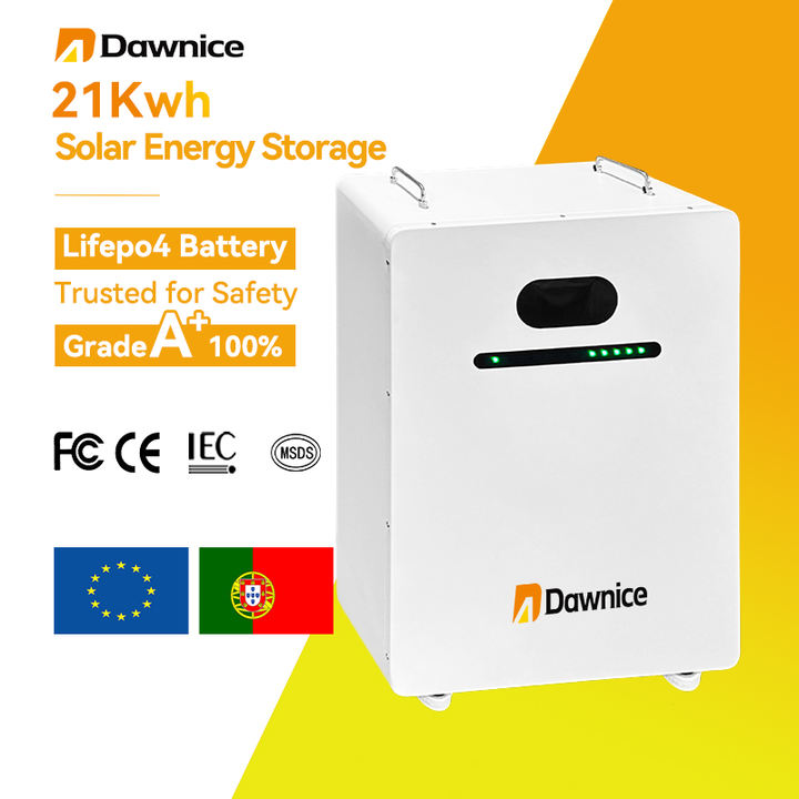 Dawnice High Quality Hot Selling 51.2v 100ah 200ah 300ah 400ah Wall Mounted Solar Lifepo4 5kwh 10kwh 15kwh 20kwh Lithium Battery