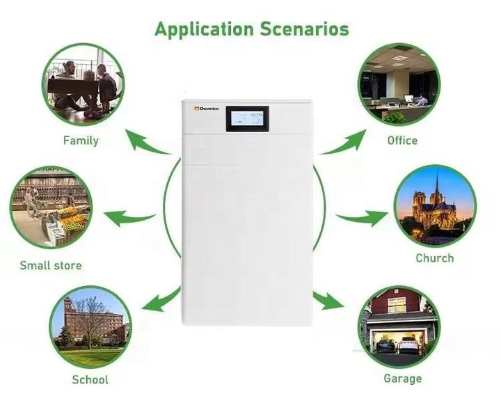 Dawnice High Voltage 10Kwh 20Kwh 30kwh Home Energy Storage System with LiFePO4 Battery Solar Stacked Lithium Ion Batteries Pack