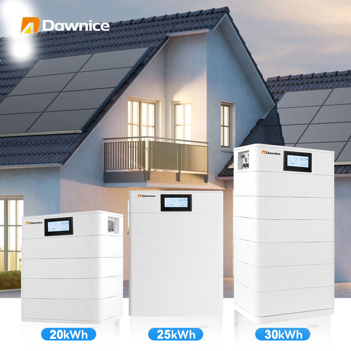 Dawnice High Voltage Lifepo4 Battery Energy Storage Power 15kwh 20kwh 25kwh 30kwh  Rechargeable Stacked Battery For Home Private Label Manufacturing Bulk Orders
