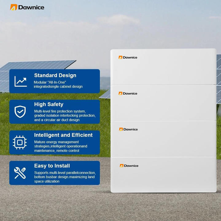 Dawnice High Voltage Lithium Battery Pack 102V 153V 204V Home Energy Storage System LiFePO4 Battery Rapid Production Solutions