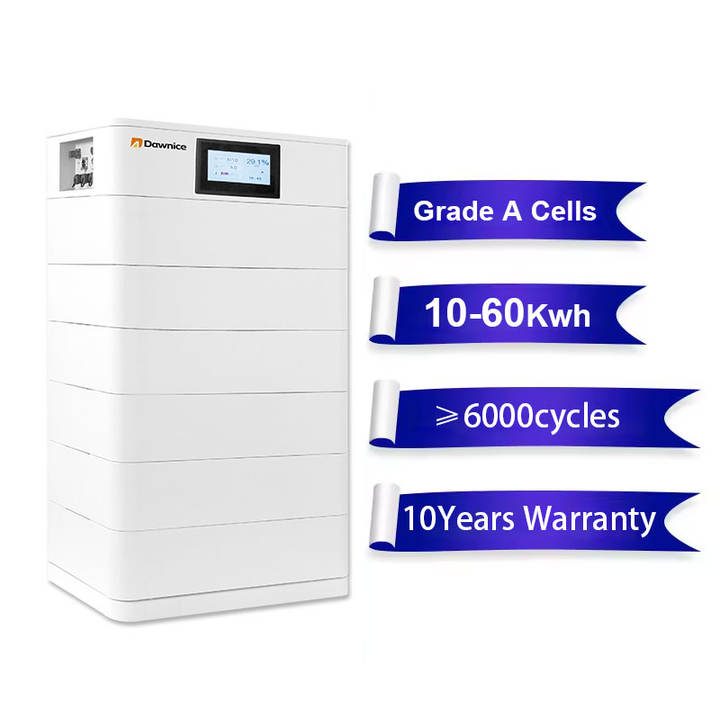 Dawnice High Voltage Stackable LiFePO4 lithium battery 20kw 30kw 40kw Stacked Module Energy Storage