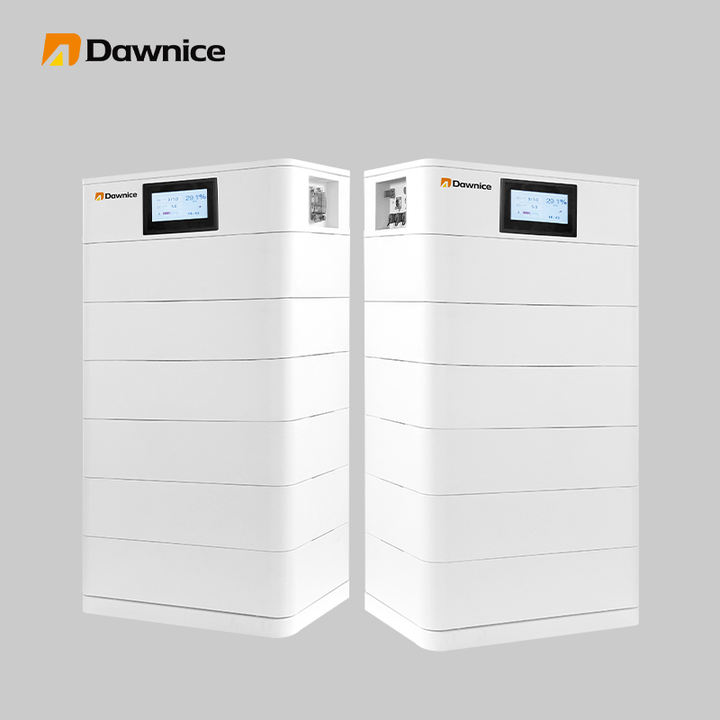Dawnice High Voltage Stackable Lithium Solar Battery 10Kwh 20Kwh Household Solar Energy Storage Lifepo4 Batteries Pack With Bms Customized Manufacturing