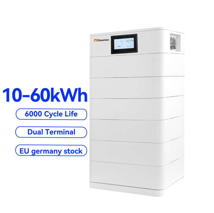 Dawnice Home Stackable Lithium Battery 51.2v 10kwh 20kwh 30kwh 15kwh 200ah Lifepo4 Battery Pack Energy Storage System Large Order Wholesale Outlet