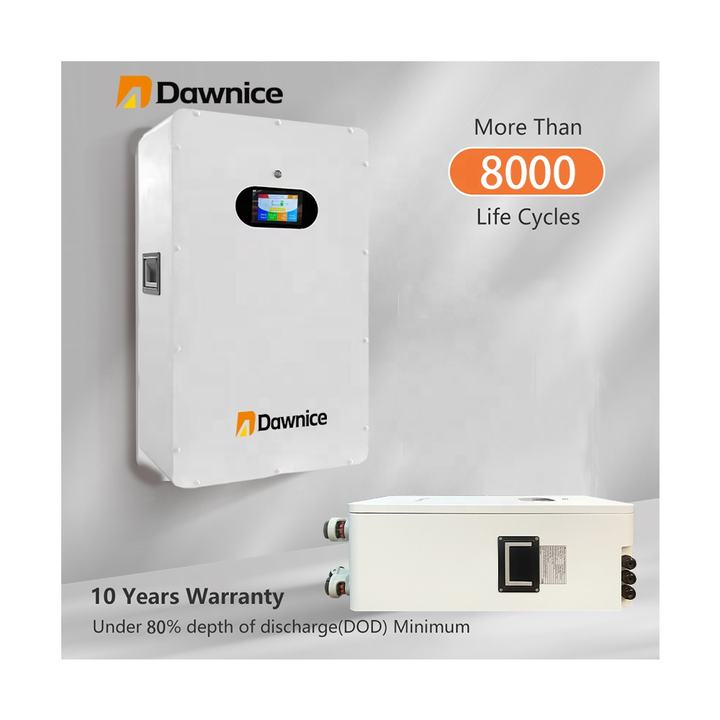 Dawnice Hot Selling Home Wall Mounted Grade A 5Kwh 10 Kwh 15 Kwh 200ah 300ah LiFepo4 Batteries Home Solar Energy Storage Battery Global Wholesale Market