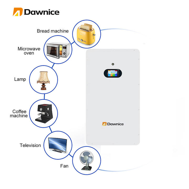 Dawnice Household Lifepo4 Battery 48V 51.2V 15KWH 10KWH 5KWH Wall Mounted Lithium Ion Energy Storage Battery For Solar System Factory Pricing Supply