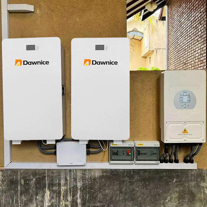 Dawnice Lifepo4 Power wall Batteries Price 48V 100Ah 200Ah 5Kwh 10Kwh 15kwh Lithium Solar Battery