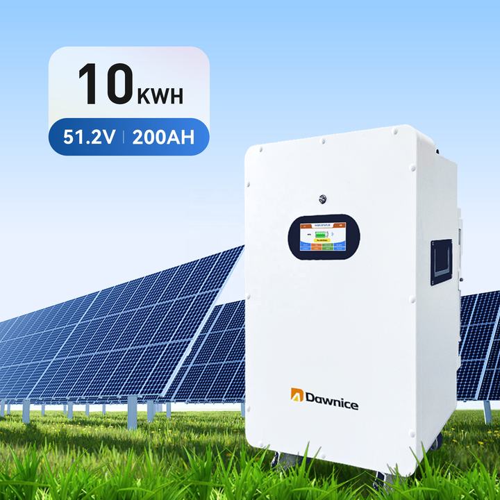 Dawnice Lithium Iron Phosphate Battery 51.2V 5kWh 10kWh 15kWh Wall Mounted LiFePO4 Batterie lithium Energy Storage battery Manufacturing Firm Solutions