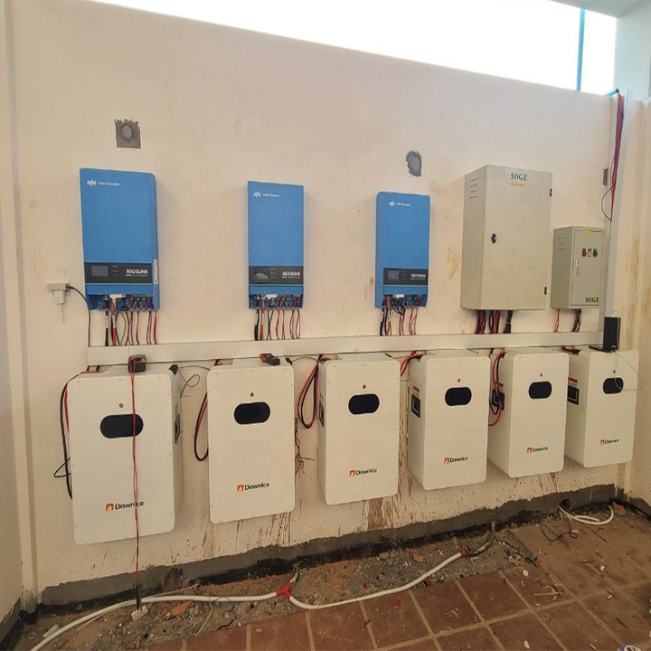Dawnice Lithium Iron Phosphate Battery 51.2V 5kWh 10kWh 15kWh Wall Mounted LiFePO4 Batterie lithium Energy Storage battery Manufacturing Firm Solutions