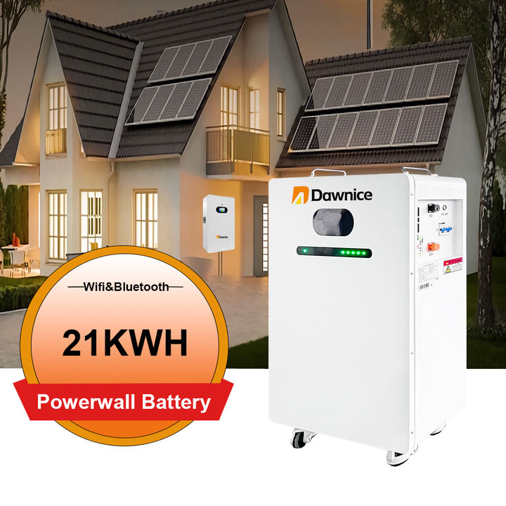 Dawnice New 8000 Cycles 15kWh Storage 300ah 51.2V 20kwh Lifepo4 Wall-mounted Stand Power Wall lithium Ion Energy Storage Battery Efficient Manufacturing