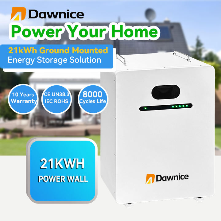 Dawnice New AF Stock 15kwh 20kwh Energy Storage Battery 51.2V 300ah 400ah Lithium Ion Battery Solar Power Wall Lifepo4 Battery Affordable Wholesale Services
