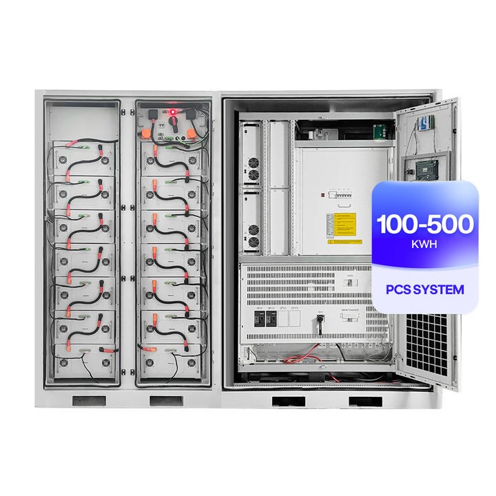 Dawnice OEM Hybrid Off Grid 100 kw 200 kw 300 kw 400 kw Energy Storage Battery Container with 200kw 300kw pcs