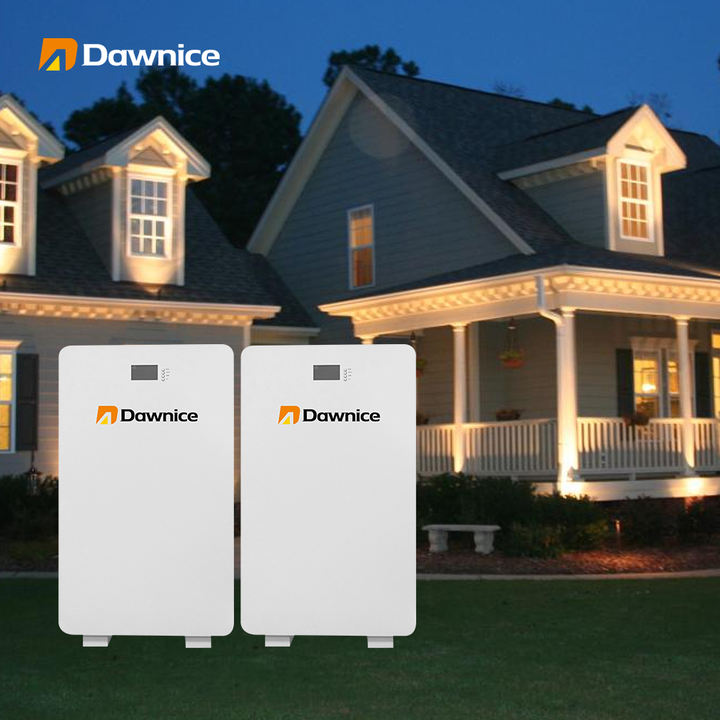 Dawnice  Power Energy Wall Battery 10Kwh 5Kwh 51.2V Energy Storage Battery LiFePO4 Lithium Battery Home Energy Storage System Low-Cost Manufacturing
