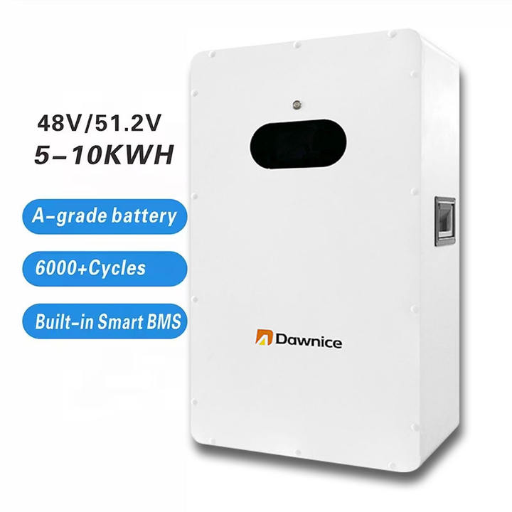 Dawnice Power Wall Off Grid Hybrid Inverter Solar Ess 48V 100Ah 5Kwh Lifepo4 Lithium Ion Home Battery Powerwall