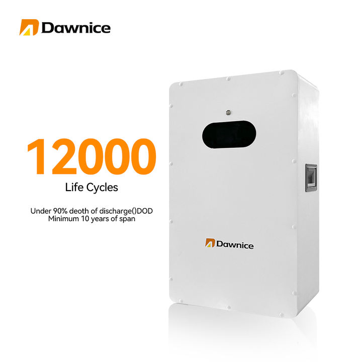 Dawnice Power Wall Off Grid Hybrid Inverter Solar Ess 48V 100Ah 5Kwh Lifepo4 Lithium Ion Home Battery Powerwall